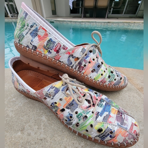 Shoes - Karyoka Womens Colorful Leather Comfort/Walking Shoes EU Size 37 US Size 7